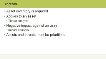 Threats, Vulnerabilities, and Exploits