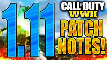 NEW COD WW2 "1.11" PATCH NOTES! UPDATE 1.11 DLC WEAPONS, CAMOS, SHAMROCK EVENT! (PATCH 1.11 COD WW2)