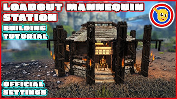 Ark: Genesis 2 - How To Build A Loadout Mannequin Station | Building Tutorial | Official Settings