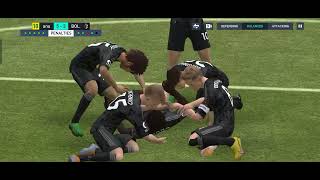 Bukayo Saka Winning Penalty And Win Celebration Fifa Mobile