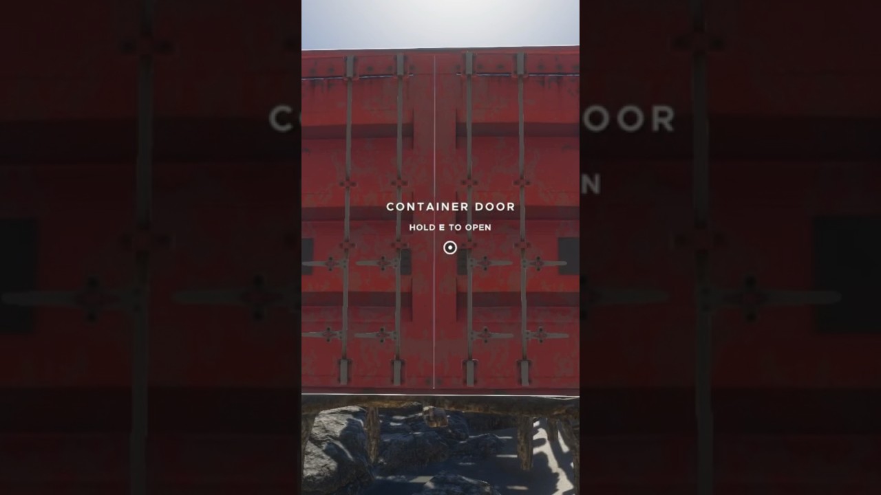 how to make container doors in stranded deep 