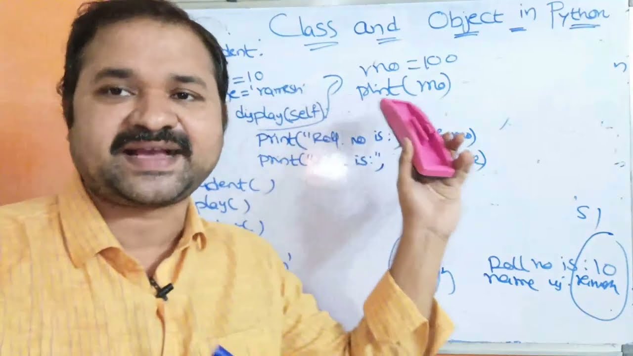 Class and Object in Python Programming - YouTube