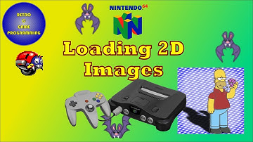 N64 Programming in C - Episode 2 - Loading 2D Assets