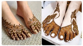 Feet Mehndi New Designs