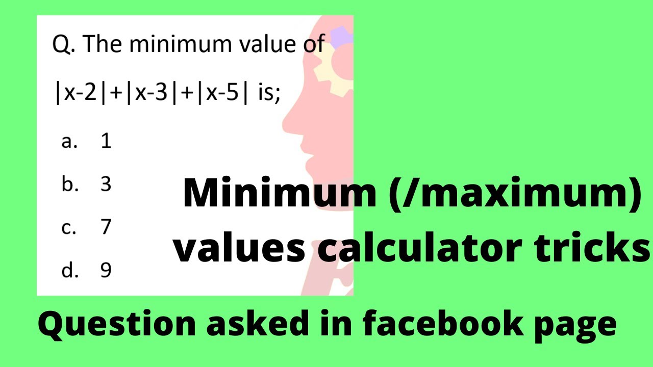 Minimum value