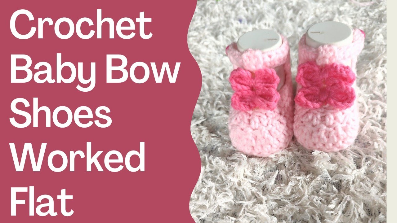 Sweet Crochet Mary Jane Baby Shoes (Free Pattern) | AllFreeCrochet.com