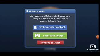 Walk-through of the Cross-stitch World app screenshot 2