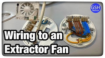 How to Wire an Extractor Fan or a Second Light From a Ceiling Rose and Pendant