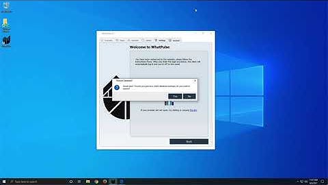 WhatPulse - Online Database Backup - Restore