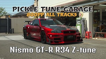 GT7 Builds & Tunes: NISMO R34 GTR-Z Tune | 800PP Full Race Setup (Update 1.63)