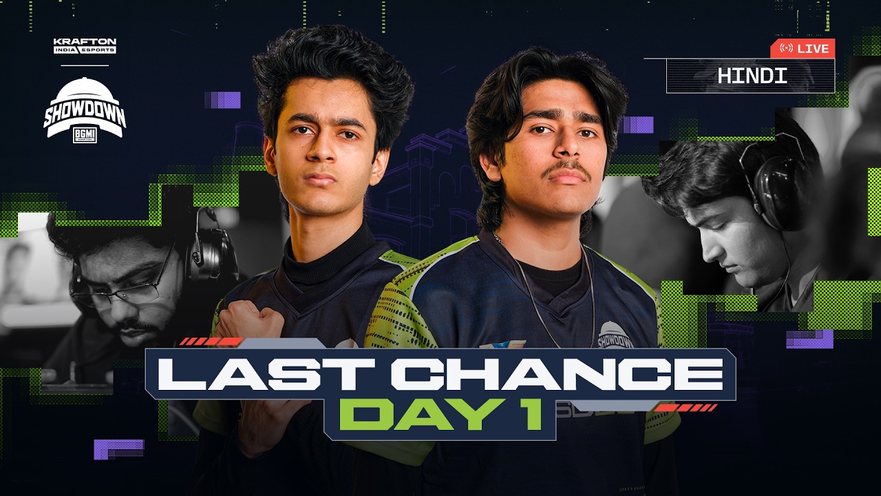 [HINDI] BMSD 2026 | Last Chance | Day 1 #BGMILIVE