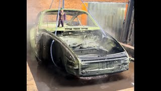 Chemical dipping a Rare 1978 Porsche 930 / 911 Turbo #11 off the assembly line!