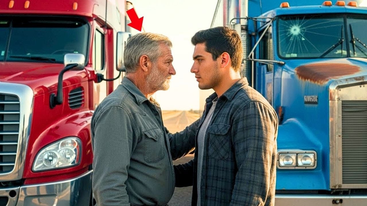 Camionero Reconoce Su Antiguo Camión en la Carretera... Pero Quién Estaba Conduciendo Cambió Todo