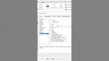 Como completar o CPF com zeros à esquerda no EXCEL #atalhos #microsoft #cursodeexcel