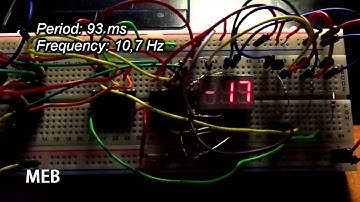 Multiplex Demonstration With Seven Segment Display