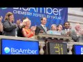 Bioamber visits the nyse