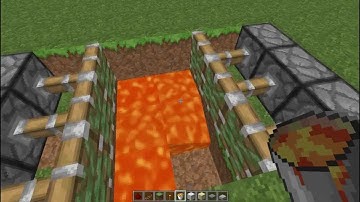 Minecraft Lava Death Trap