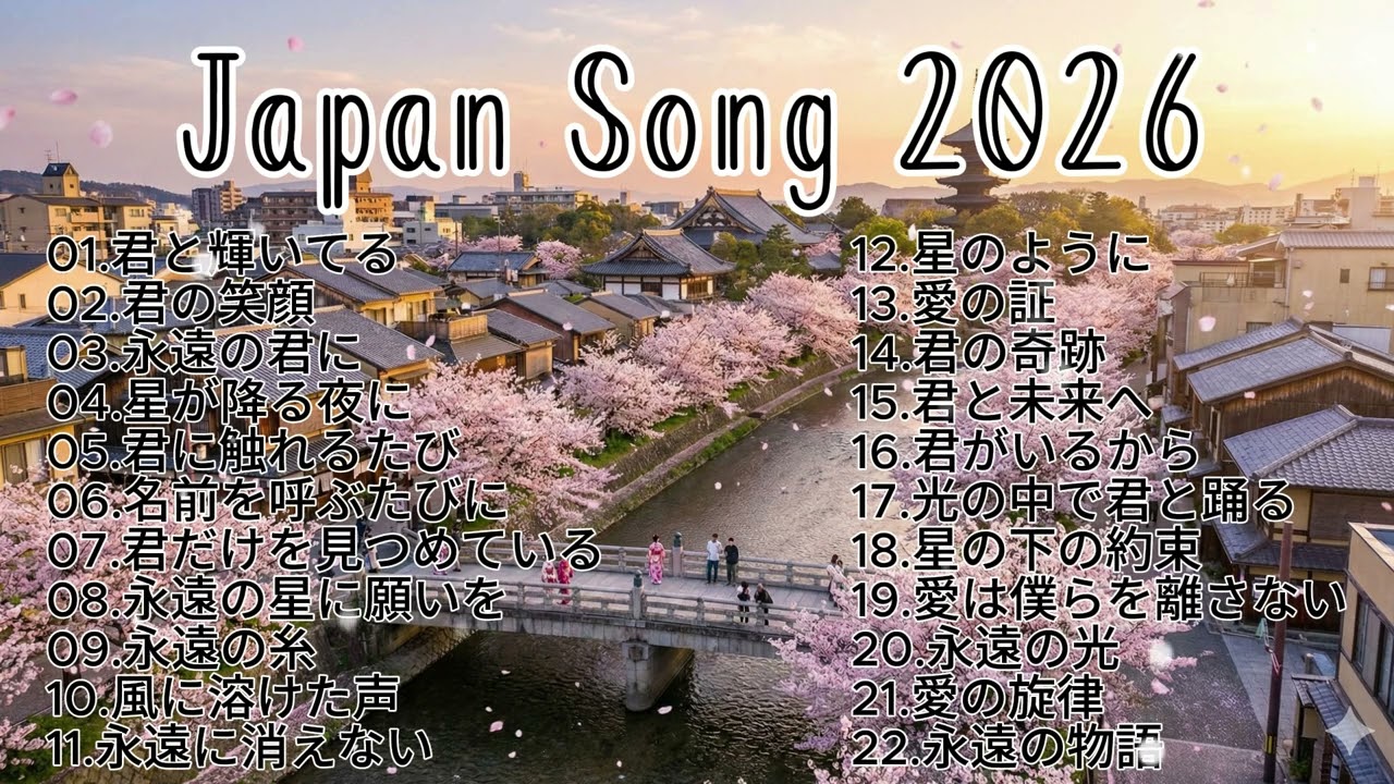 Japan Song 2026 Vol.1 | [ Cute Channel ] 🫧