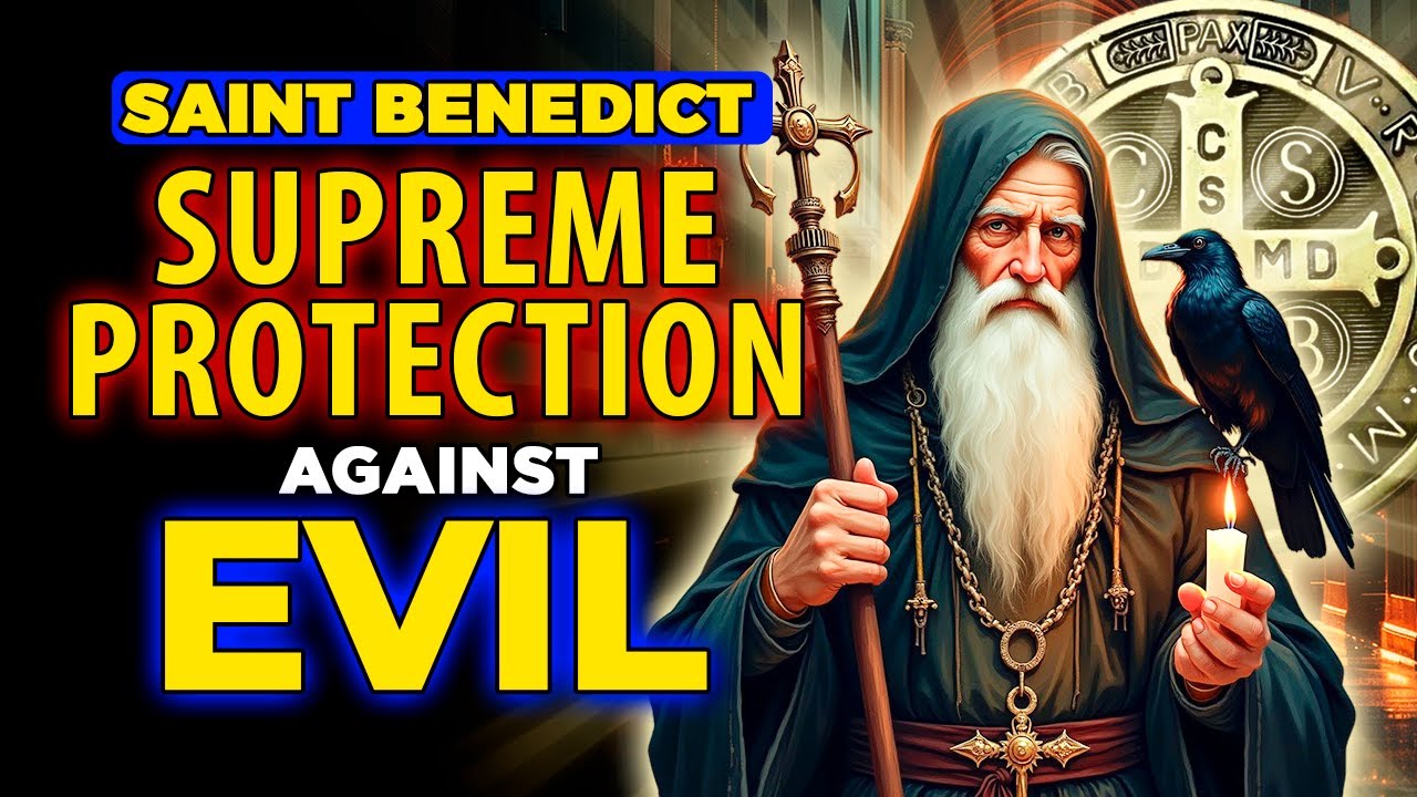🛑SAINT BENEDICT'S PRAYER FOR THE ENEMY TO FALL INTO THEIR OWN TRAP TODAY!