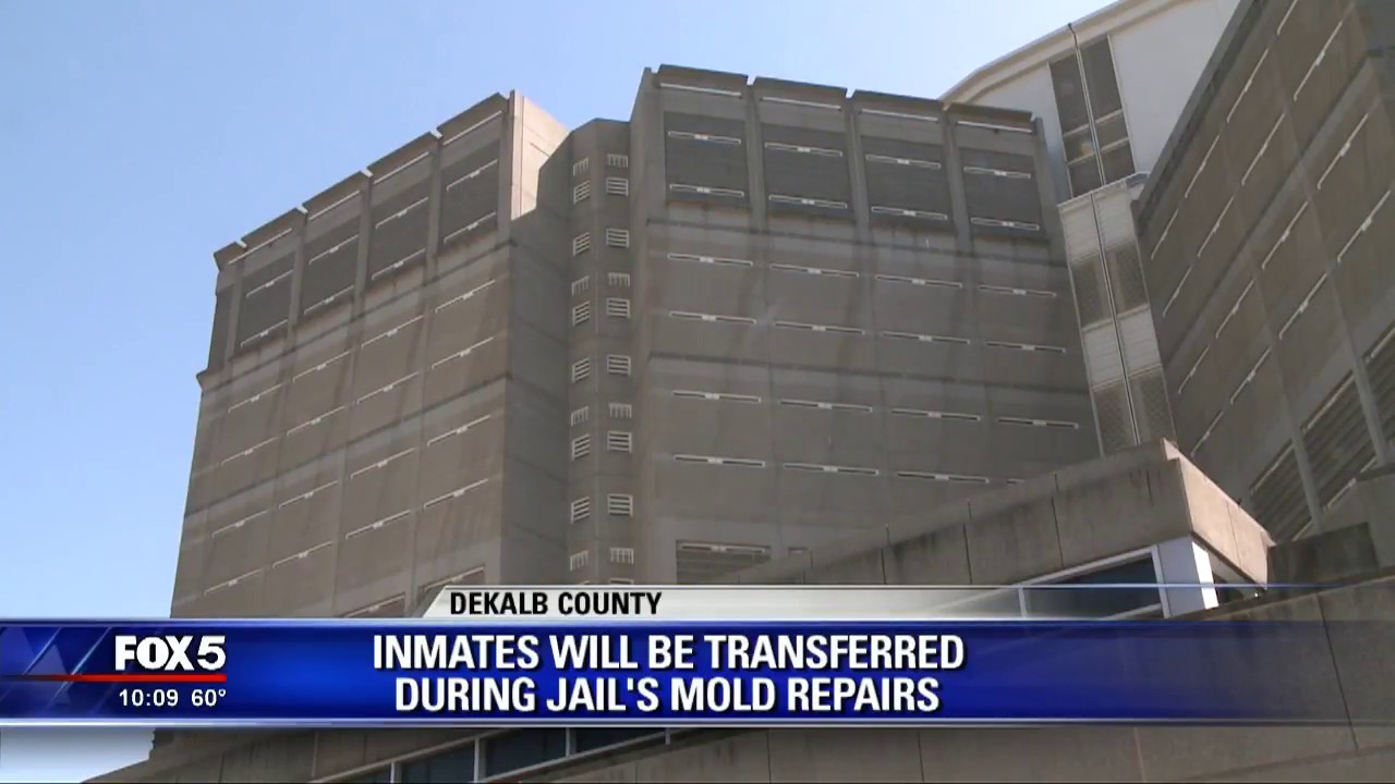 Inmates will be transferred during jail's mold repairs