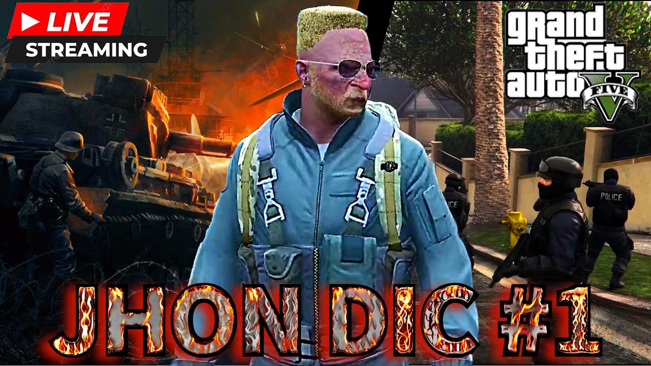 [ GTA RP ] JHON DIC #1 | MATTEOHS LIVE DEL 04 04 2024
