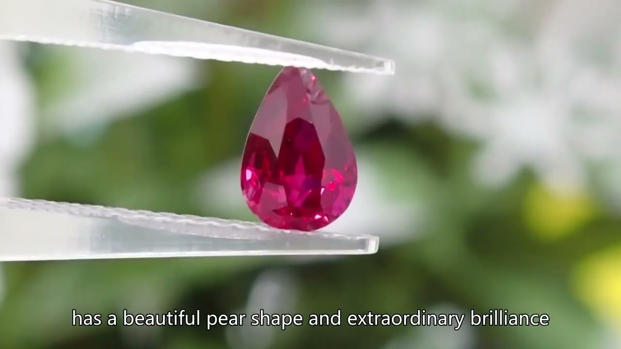 Stunning 1.52-Carat Mozambique Ruby - Pigeon Blood Red, Brilliant Cut, Exceptional Fire