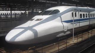 700系0番台C14編成西車(廃車)臨時のぞみ159号博多行新大阪発車