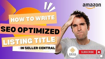 "How to Write an SEO-Optimized Amazon Listing Title: Boost Sales & Visibility!"