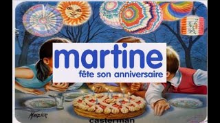 Apprendre Le Francais Avec Martine Martine Fete Son Anniversaire Youtube