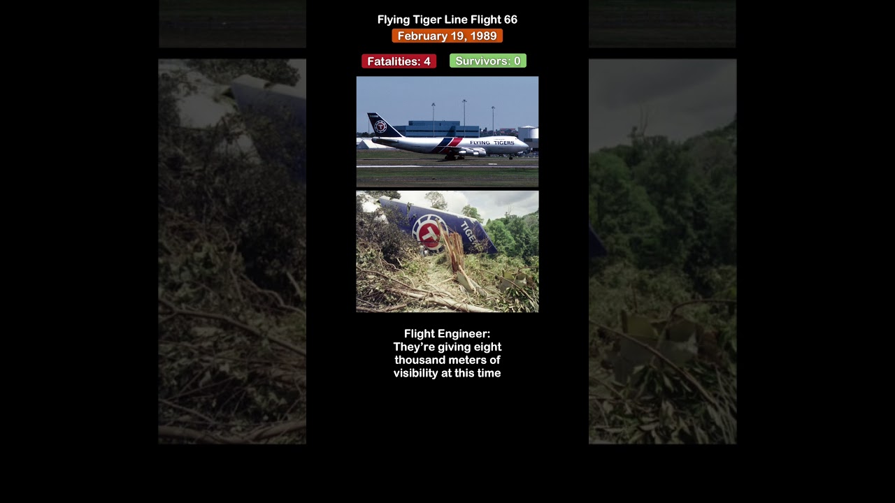 Crash on Approach to Kuala Lumpur | Flying Tiger Line Flight 66