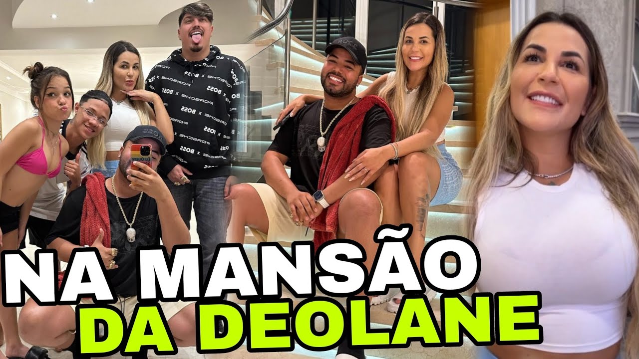 🔥 HYTALO SANTOS CONHECENDO A MANSÃO DA DRA. DEOLANE | KAMYLINHA E ANDYN | EURO