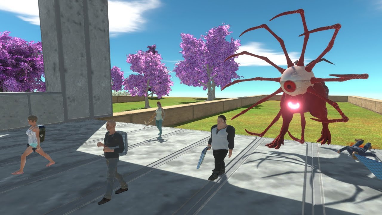 ARBS Escape from bloody alien | Escape from monster - Animal Revolt Battle Simulator