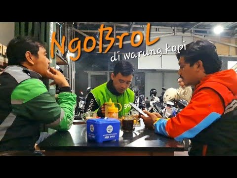 NONGKRONG DI WARUNG KOPI  ❗️#ojol #warungkopi