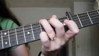 Beginning Guitar:  Wabash Cannonball with G & C Runs chords