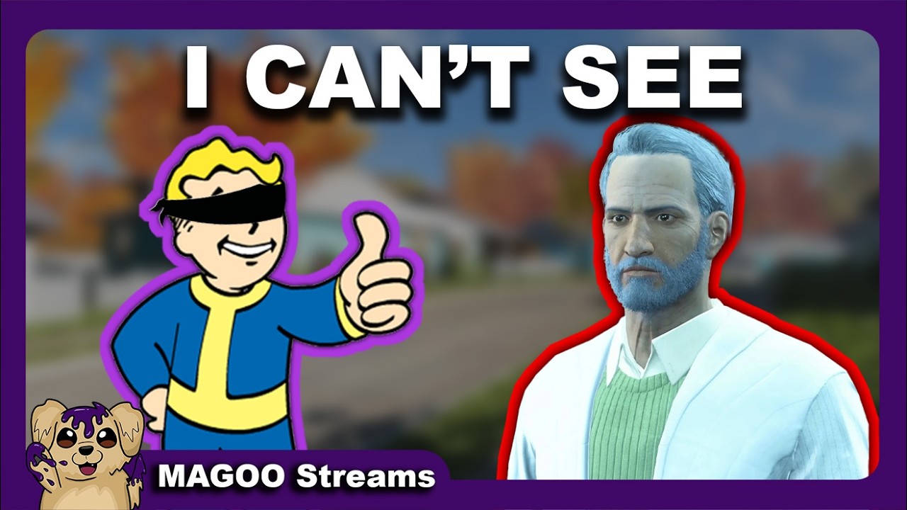 Fallout 4, but I'm Blindfolded -  Day 12