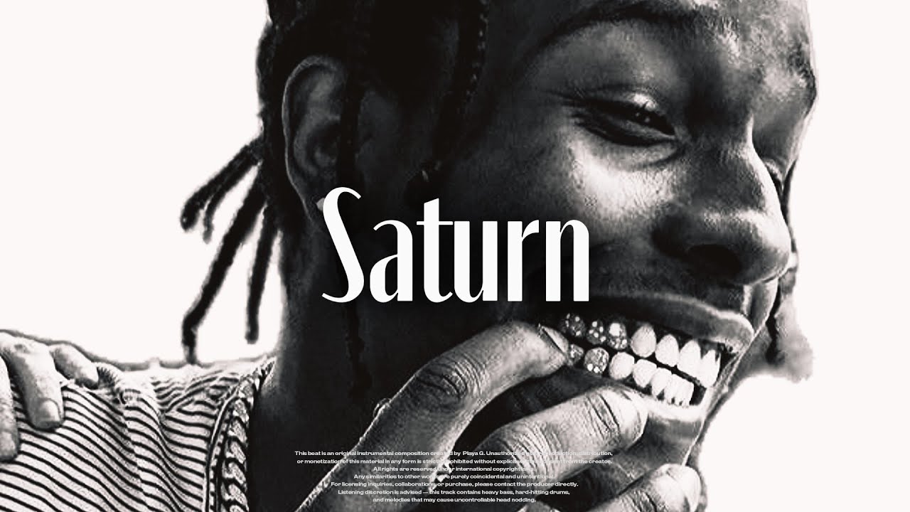 Asap Rocky Type Beat - "Saturn" | Free Hard Trap Type Beat 2025