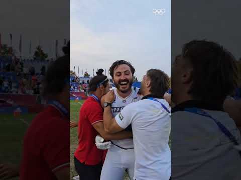 Dreams really do come true. 🥺Italy’s men’s team is off to #LA28 in flag football! 🇮🇹✨