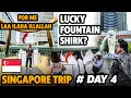 Singapore day 4  fountain of wealth in suntec city  singapore merlion tour  param vlog 232