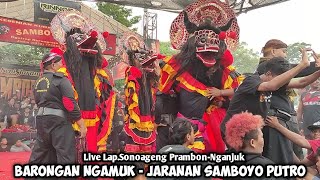 Rampak Barong Jaranan SAMBOYO PUTRO Live Lap Sonoageng Prambon Nganjuk