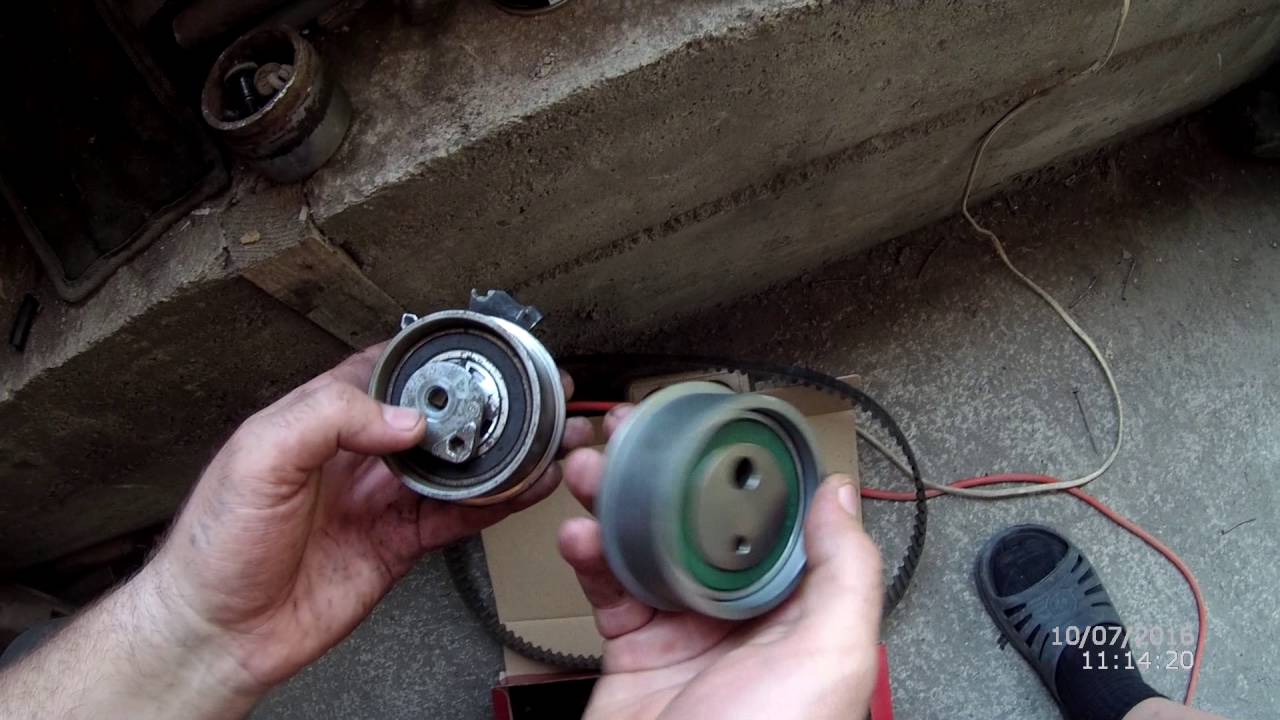 Замена ремня ГРМ на автомобиле Хендай Туссан - YouTube