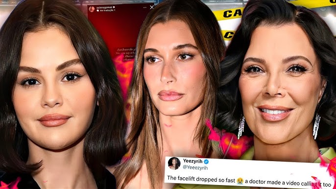 SELENA GOMEZ RESPONDS to HAILEY BIEBER Being UNINSPIRED by Her & KRIS JENNER'S NEW FACE is FALLING