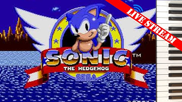 Sonic The Hedgehog (Green Hill Zone) easy piano tutorial - lesson preview