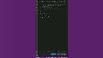 python - Calling a function of a module by using its name (a string)