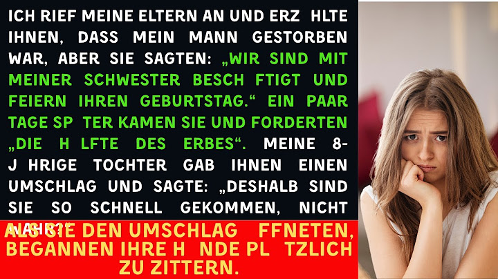 Meine Familie zog die Party meiner Schwester meiner Trauer vor – dann kam die Testamentseröffnung