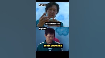 Me in Mock Test & Exam hall 😂 Gagan Pratap Sir #ssc #cgl #mocktest #memes