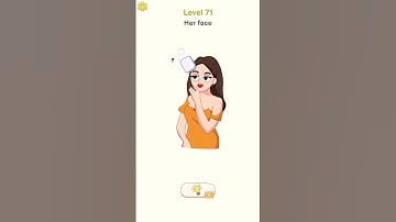 Delete Puzzle: Erase One Part - level 71 | #shorts