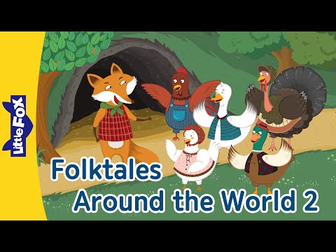 Folktales: Little Red Hen, Henny Penny, The Three Little Pigs, The Gingerbread Man, and More!