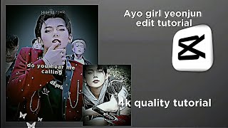 🖤Txt yeonjun edit tutorial👀🙌🏻#txt#yeonjun
