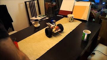 Raspbot finds my coffee