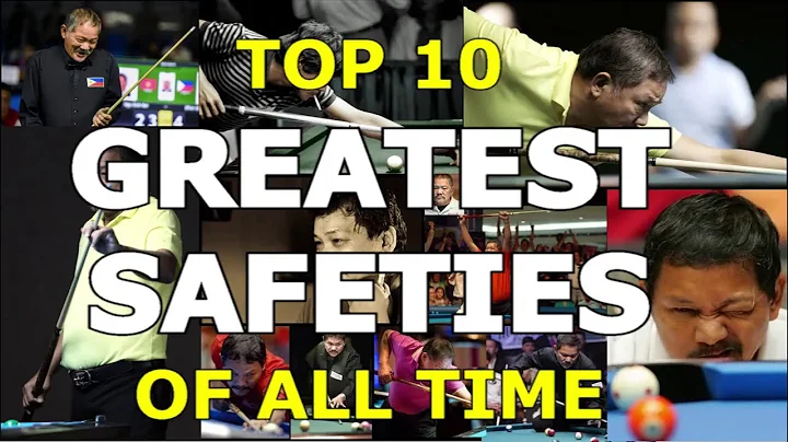 Top 10 GREATEST SAFETIES of All Time by EFREN REYES